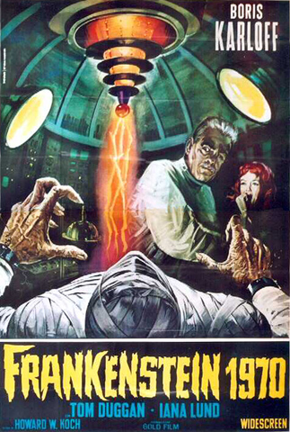 Frankenstein 1970 – Karloff Returns As Victor Frankenstein ...